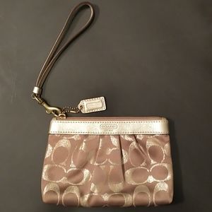 Coach wristlet